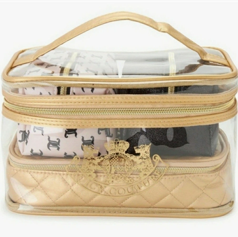 NWT, Juicy Couture Cosmetic Bag Set